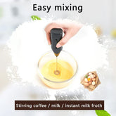Electric Coffee Stirrer Mixer Drink Frother Whisk